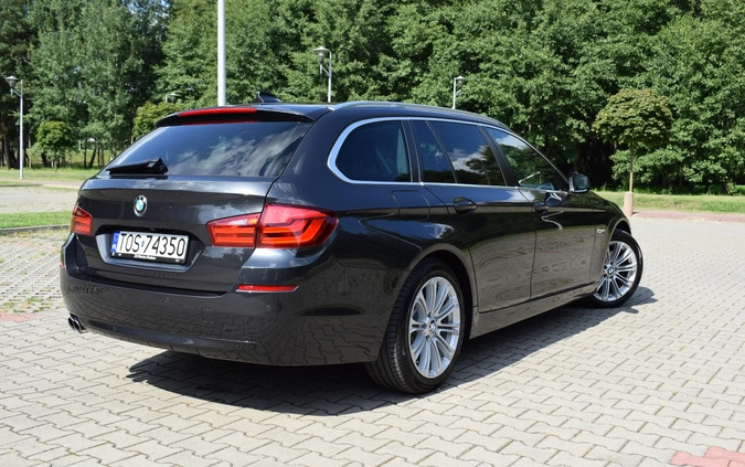 BMW Seria 5 cena 55800 przebieg: 222000, rok produkcji 2012 z Piastów małe 529